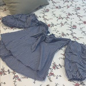 Off-shoulder blouse